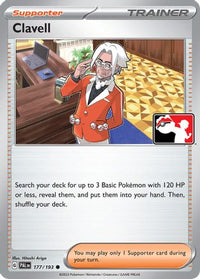 Clavell (177/193) - Prize Pack Series Cards Holofoil