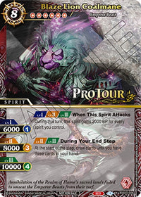 Blaze Lion Coalmane (X Rare Special Pack Vol. 3) (BSS03-006) [Cartes promotionnelles Battle Spirits Saga] 