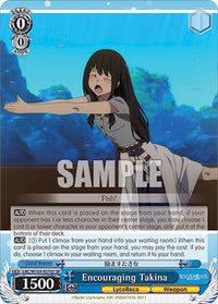 Encouraging Takina (LRC/W105-E070S SR) [Lycoris Recoil]