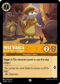 Miss Bianca - Rescue Aid Society Agent (10/204) [Into the Inklands]