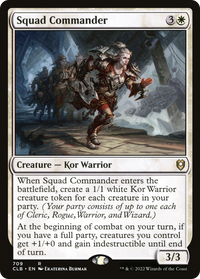 Squad Commander [Commander Legends: Battle for Baldur's Gate]