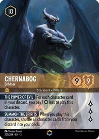 Chernabog - Evildoer (Alternate Art) (205/204) [Into the Inklands]