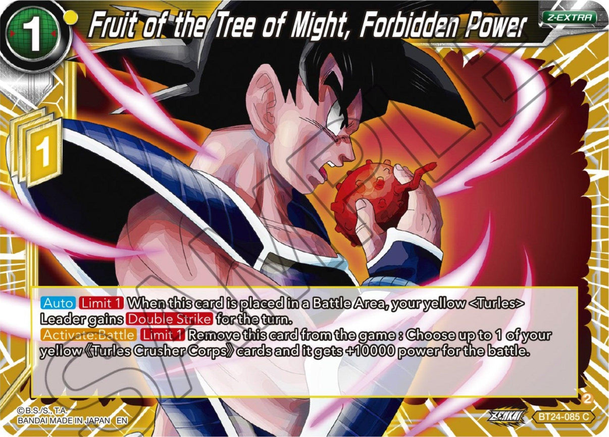 Fruit of the Tree of Might, Forbidden Power (BT24-085) [Beyond Generations] - POKÉ JEUX