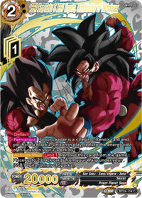 SS4 Son Goku & SS4 Vegeta, Combination of Techniques (Collector Booster) (BT24-114) [Beyond Generations] - POKÉ JEUX