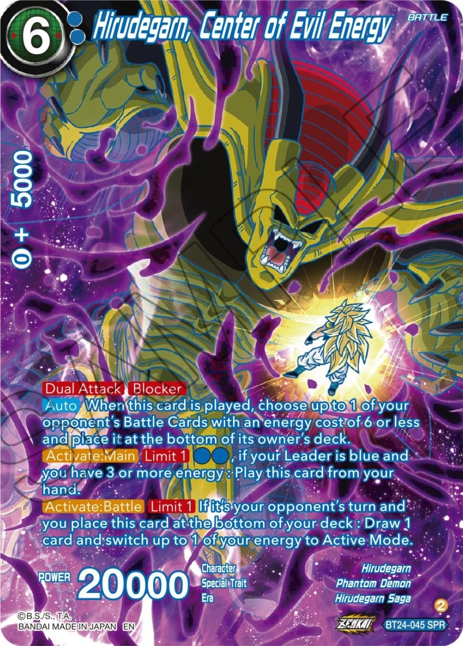 Hirudegarn, Center of Evil Energy (SPR) (BT24-045) [Beyond Generations] - POKÉ JEUX