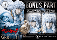 Legacy Art "Kentarou Miura" Berserk Griffith 1/4 Scale Bonus Version (Pre-Order)