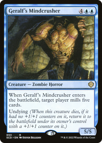 Mindcrusher de Geralf [Decks de commande de démarrage] 