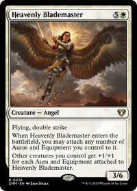 Heavenly Blademaster [Commander Masters]