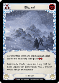 Blizzard [U-ELE147] (Tales of Aria Unlimited) Unlimited Rainbow Foil - POKÉ JEUX