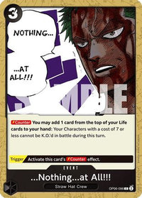 ...Nothing...at All!!! [Wings of the Captain]