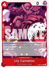 Lily Carnation [Wings of the Captain Pre-Release Cards]