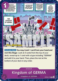 Kingdom of GERMA [Wings of the Captain Pre-Release Cards]
