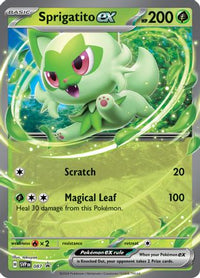Sprigatito ex (87) - SV Scarlet & Violet Promo Cards Holofoil