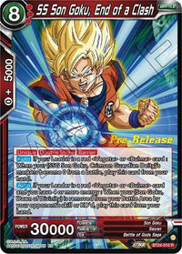 SS Son Goku, End of a Clash (BT24-010) [Beyond Generations Prerelease Promos] - POKÉ JEUX