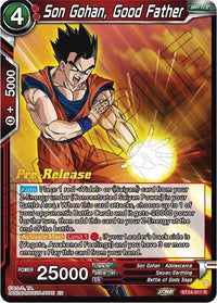 Son Gohan, Good Father (BT24-011) [Beyond Generations Prerelease Promos] - POKÉ JEUX