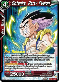 Gotenks, Party Fusion (BT24-016) [Beyond Generations Prerelease Promos] - POKÉ JEUX