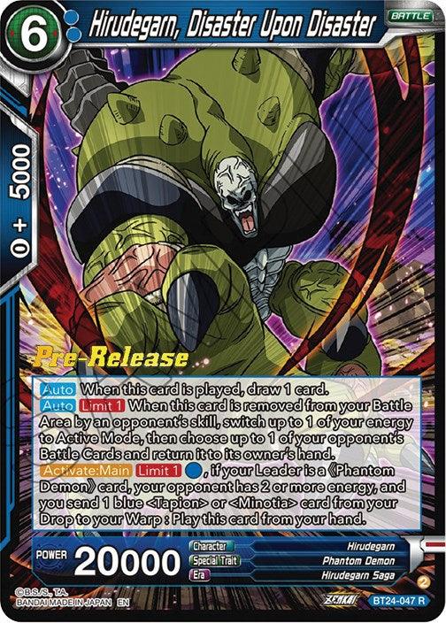 Hirudegarn, Disaster Upon Disaster (BT24-047) [Beyond Generations Prerelease Promos] - POKÉ JEUX