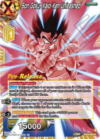 Son Goku, Kaio-Ken Unleashed (BT24-082) [Beyond Generations Prerelease Promos] - POKÉ JEUX