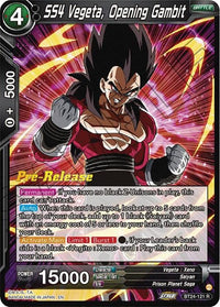 SS4 Vegeta, Opening Gambit (BT24-121) [Beyond Generations Prerelease Promos] - POKÉ JEUX