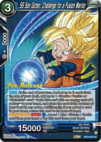 SS Son Goten, Challenge for a Fusion Warrior (BT24-034) [Beyond Generations Prerelease Promos] - POKÉ JEUX