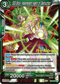 SS3 Broly, Impermanent Agent of Destruction (BT24-075) [Beyond Generations Prerelease Promos] - POKÉ JEUX