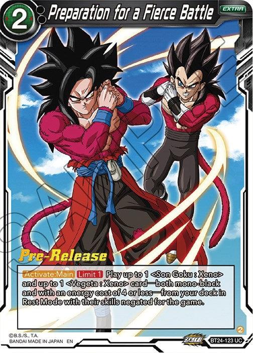 Preparation for a Fierce Battle (BT24-123) [Beyond Generations Prerelease Promos] - POKÉ JEUX