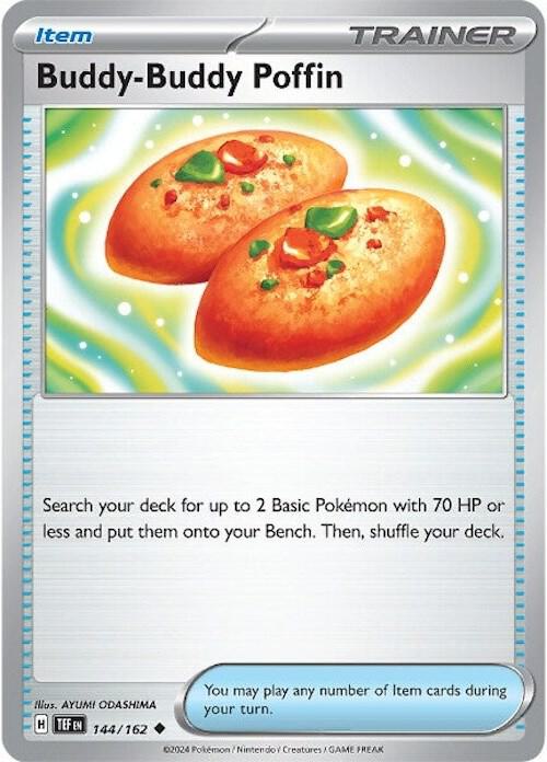 Buddy-Buddy Poffin (EUIC Promo) (144) - League & Championship Cards Holofoil
