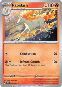 Rapidash (27/162) - SV05 Temporal Forces