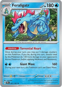 Feraligatr (41/162) - SV05 Temporal Forces Holofoil