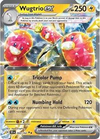 Wugtrio ex (60/162) - SV05 Temporal Forces Holofoil