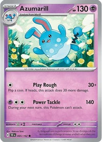 Azumarill (65/162) - SV05 Temporal Forces
