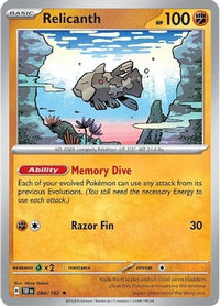 Relicanth (84/162)  - SV05 Temporal Forces Holofoil