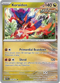 Koraidon (EB Games Promo) (119/162) - Miscellaneous Cards & Products Holofoil