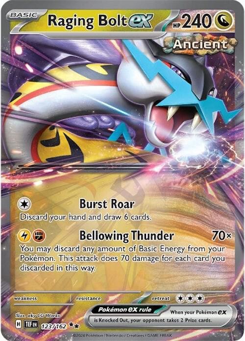 Raging Bolt ex 2025 (Yuya Okita) (123/null) - World Championship Decks