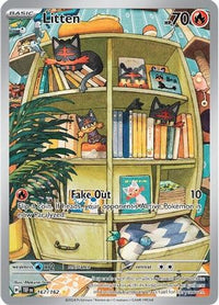 Litten (167/162) - SV05 Temporal Forces Holofoil