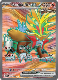 Gouging Fire ex (188/162)  - SV05 Temporal Forces Holofoil