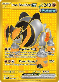 Iron Boulder ex (217/162)  - SV05 Temporal Forces Holofoil