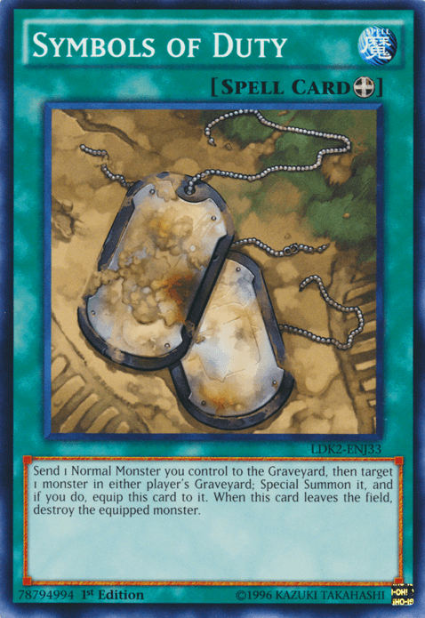 Symbols of Duty [LDK2-ENJ33] Common - POKÉ JEUX