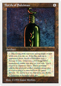 Bottle of Suleiman [Summer Magic / Edgar]