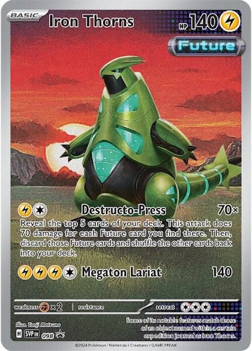 Iron Thorns (Pokemon Center) (98) - SV Scarlet & Violet Promo Cards Holofoil