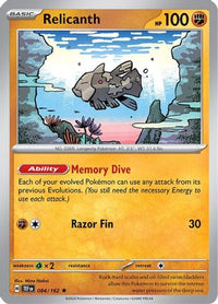 Relicanth (84/162)  - Deck Exclusives