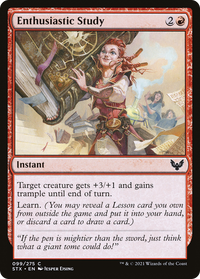 Enthusiastic Study [Strixhaven: School of Mages]