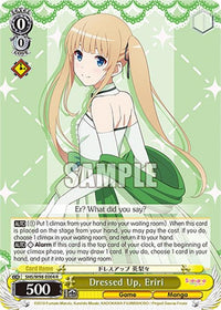 Dressed Up, Eriri (SHS/W98-E004 R) [Saekano the Movie: Finale] - POKÉ JEUX