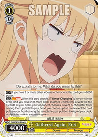 Gathered Again, Eriri (SHS/W98-E006 R) [Saekano the Movie: Finale] - POKÉ JEUX