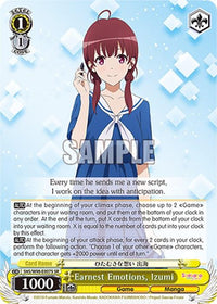 Earnest Emotions, Izumi (SHS/W98-E007S SR) [Saekano the Movie: Finale] - POKÉ JEUX