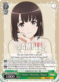 A Maiden's Melancholy, Megumi (SHS/W98-E034 R) [Saekano the Movie: Finale] - POKÉ JEUX