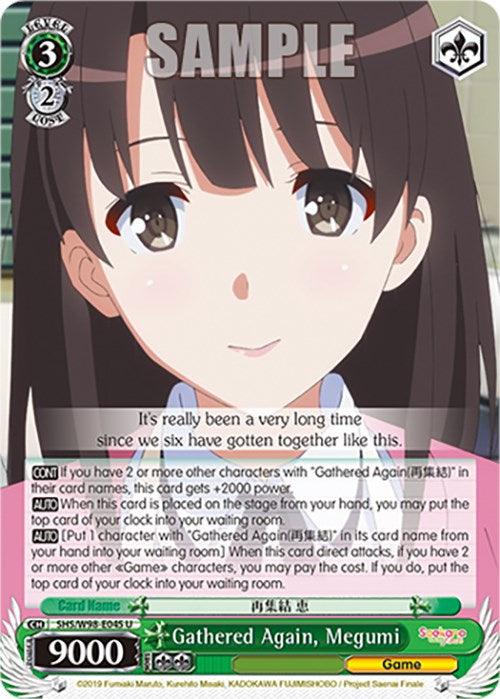 Gathered Again, Megumi (SHS/W98-E045 U) [Saekano the Movie: Finale] - POKÉ JEUX