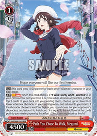 Path You Chose To Walk, Megumi (SHS/W98-E062S SR) [Saekano the Movie: Finale] - POKÉ JEUX