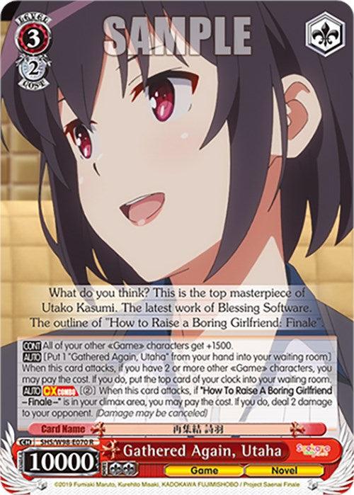 Gathered Again, Utaha (SHS/W98-E070 R) [Saekano the Movie: Finale] - POKÉ JEUX
