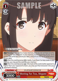 Meeting For Two, Megumi (SHS/W98-E073 U) [Saekano the Movie: Finale] - POKÉ JEUX